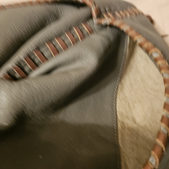 Leather tote bag - Picture 5 of 6